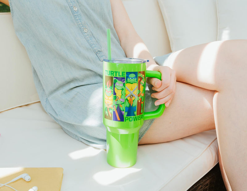 Teenage Mutant Ninja Turtles - "Turtle Power" Stainless Steel Tumbler with Handle product image 6 of 9