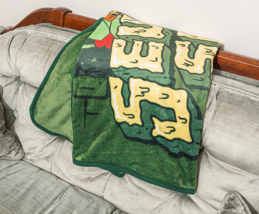 Teenage Mutant Ninja Turtles - "Sewer Squad" Fleece Throw Blanket | 45 x 60 Inches