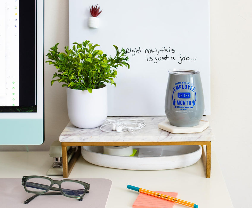 The Office - "Employee of the Month" Stainless Steel Tumbler with Lid | 10 Ounces