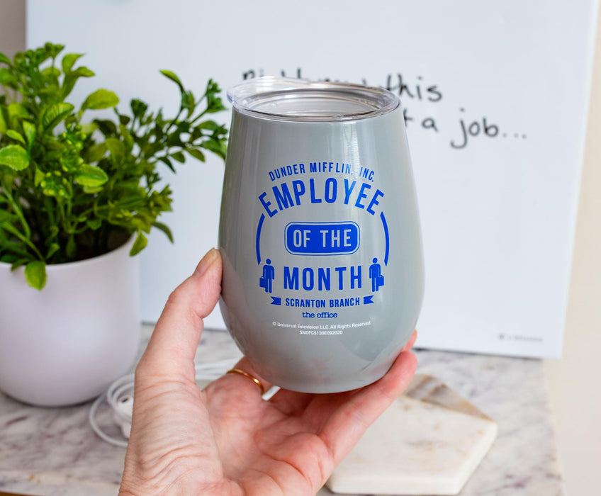 The Office - "Employee of the Month" Stainless Steel Tumbler with Lid | 10 Ounces