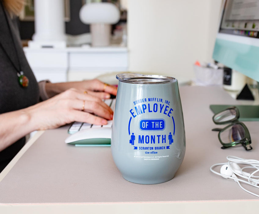 The Office - "Employee of the Month" Stainless Steel Tumbler with Lid | 10 Ounces