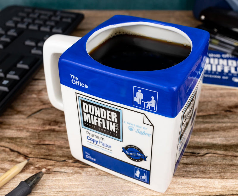 The Office - Dunder Mifflin Sculpted Ceramic Mug | Holds 20 Ounces product image 6 of 7