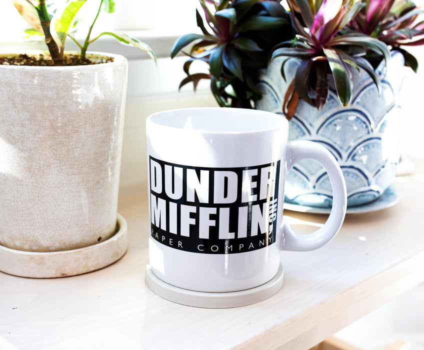 The Office - Dunder Mifflin "World's Best Boss" Ceramic Mug | Holds 20 Ounces