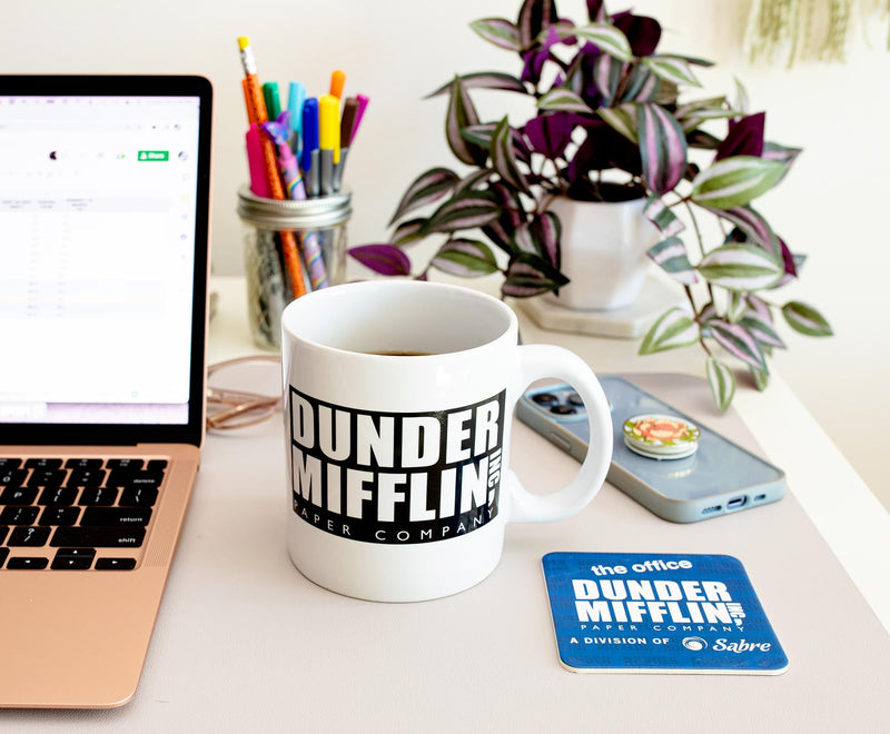 The Office - Dunder Mifflin "World's Best Boss" Ceramic Mug | Holds 20 Ounces product image 8 of 8