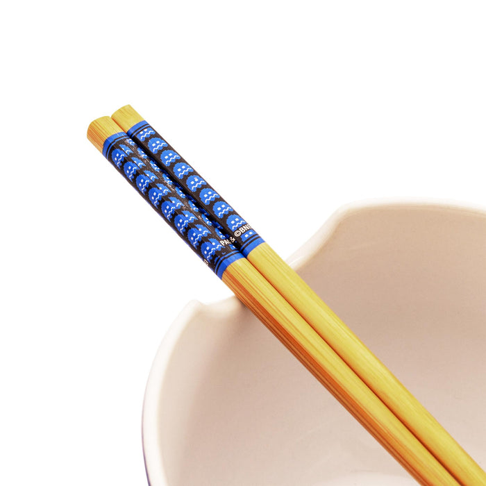 PAC-MAN Classic Maze 20-Ounce Ceramic Ramen Bowl and Chopstick Set