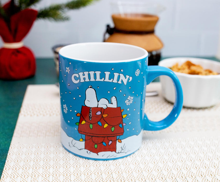 Peanuts - Snoopy "Chillin" Ceramic Mug | Holds 20 Ounces