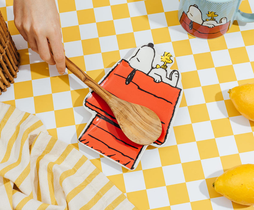 Peanuts Snoopy And Woodstock Sculpted Ceramic Trinket Tray