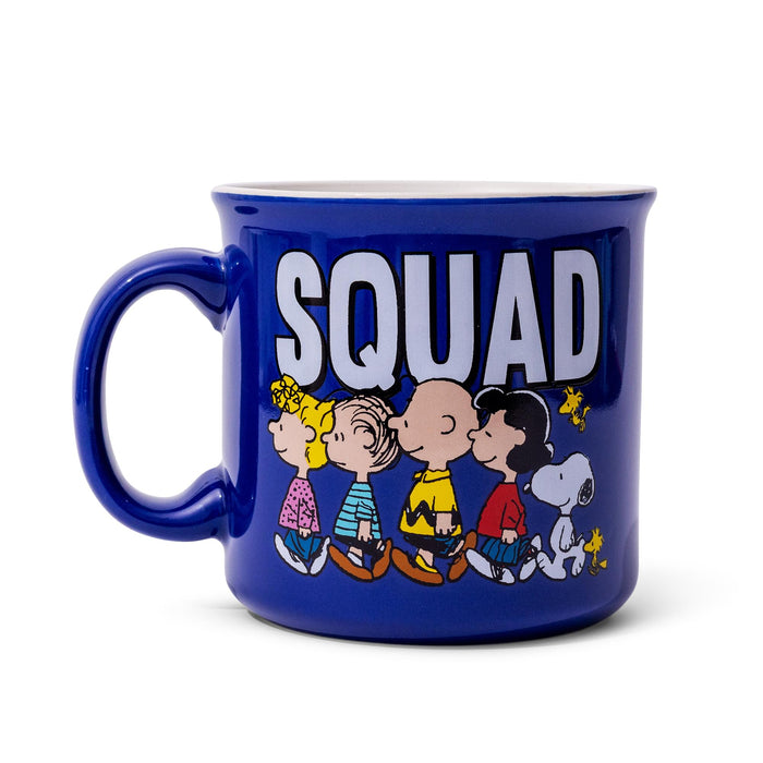 Peanuts - Characters "Squad" Ceramic Camper Mug | Holds 20 Ounces