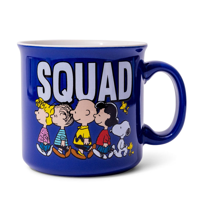 Peanuts - Characters "Squad" Ceramic Camper Mug | Holds 20 Ounces