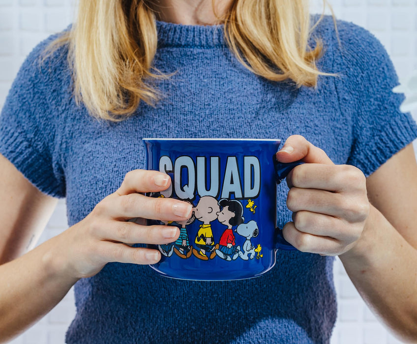Peanuts - Characters "Squad" Ceramic Camper Mug | Holds 20 Ounces