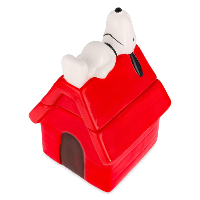Peanuts - Snoopy Doghouse 7-Inch Sculpted Ceramic Snack Jar