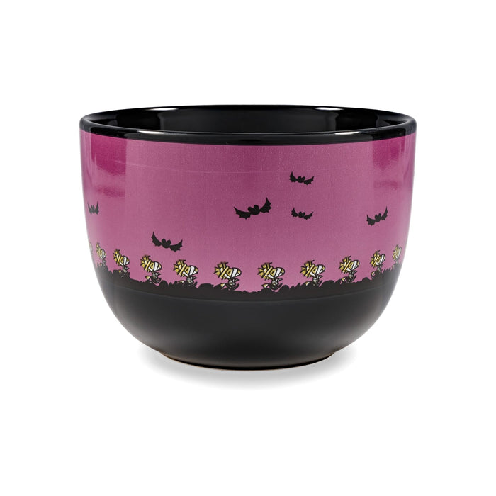 Peanuts - Halloween Mummy Snoopy and Woodstock Ceramic Soup Mug | Holds 24 Ounces