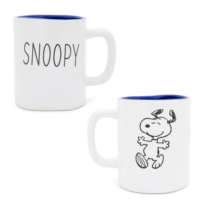 Peanuts - Snoopy Ceramic Pottery Mug | Holds 25 Ounces