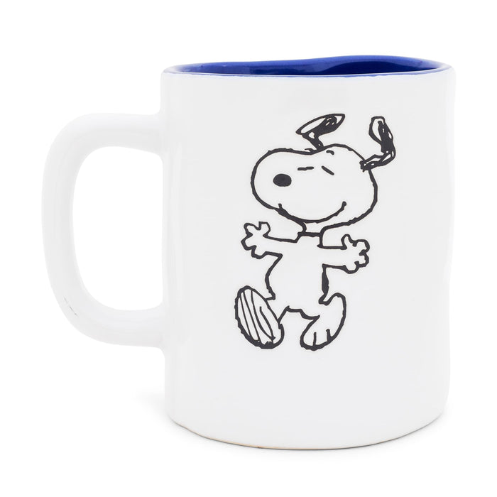Peanuts - Snoopy Ceramic Pottery Mug | Holds 25 Ounces