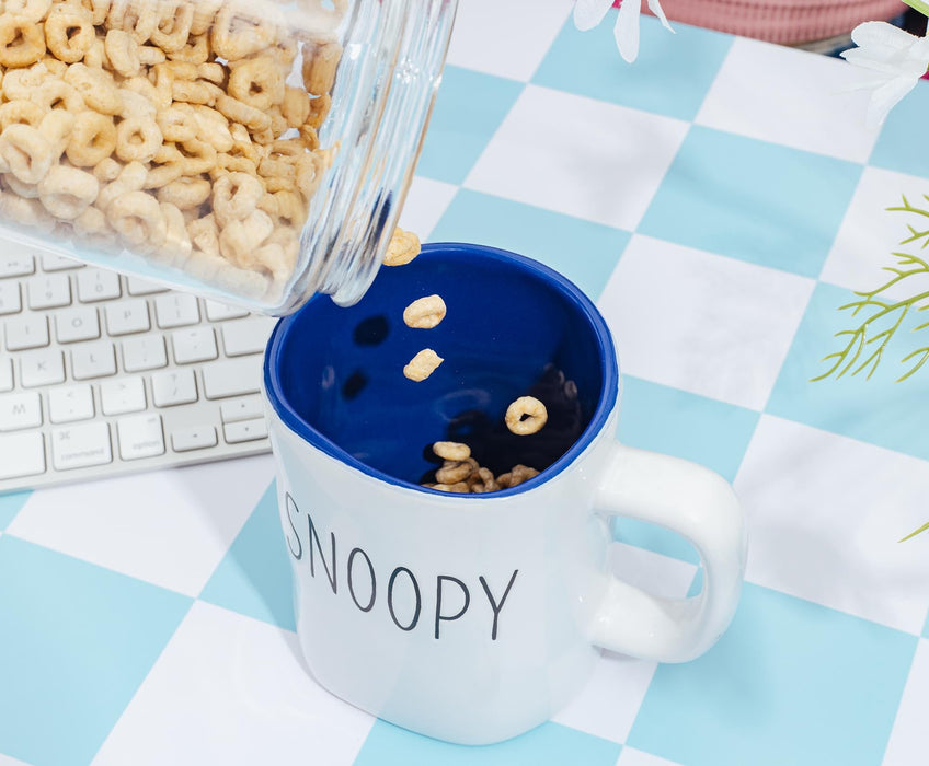 Peanuts - Snoopy Ceramic Pottery Mug | Holds 25 Ounces