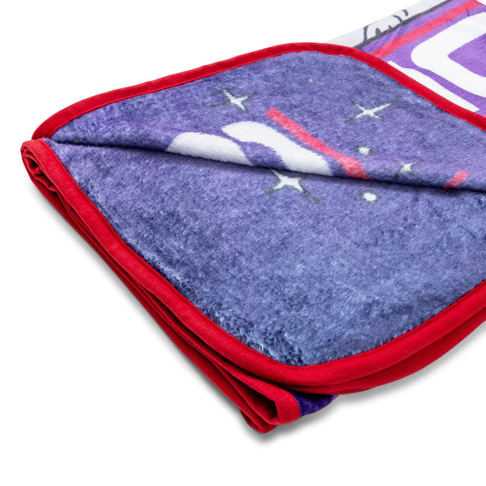 Peanuts - Snoopy "First Beagle on the Moon" Fleece Throw Blanket | 45 x 60 Inches