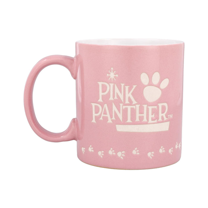 The Pink Panther - Vintage Logo Wax-Resist Ceramic Mug | Holds 20 Ounces