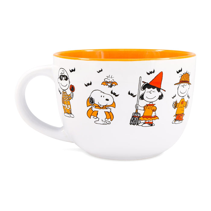 Peanuts - Halloween Characters Ceramic Soup Mug | Holds 24 Ounces