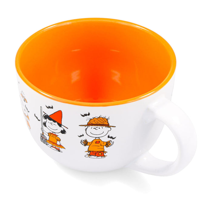Peanuts - Halloween Characters Ceramic Soup Mug | Holds 24 Ounces