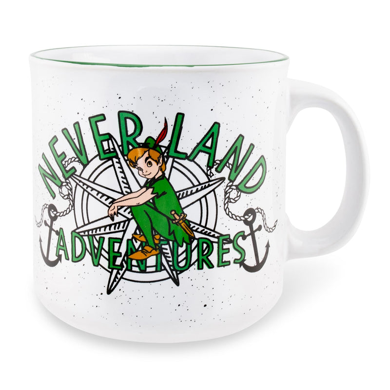 Disney Peter Pan "Neverland Adventures" Ceramic Camper Mug | Holds 20 Ounces product image 1 of 9