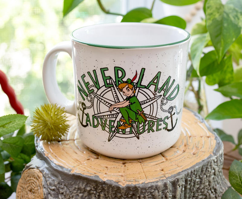 Disney Peter Pan "Neverland Adventures" Ceramic Camper Mug | Holds 20 Ounces product image 3 of 9