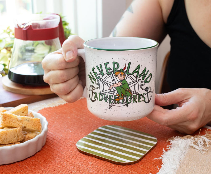 Disney Peter Pan "Neverland Adventures" Ceramic Camper Mug | Holds 20 Ounces product image 7 of 9
