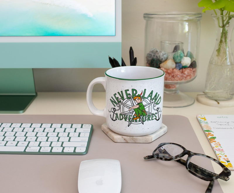 Disney Peter Pan "Neverland Adventures" Ceramic Camper Mug | Holds 20 Ounces product image 8 of 9