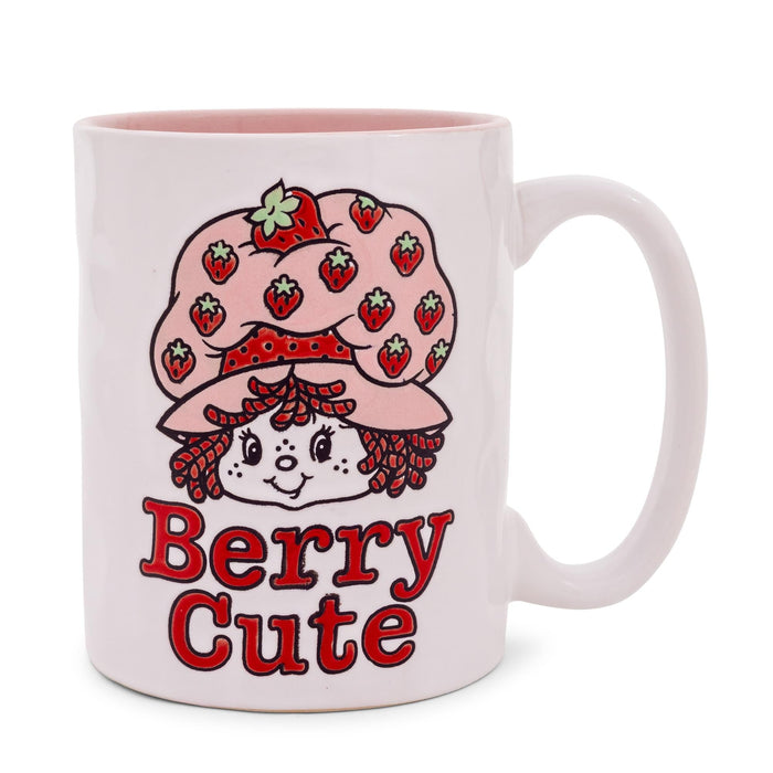 Strawberry Shortcake - "Berry Cute" Ceramic Pottery Mug | Holds 17 Ounces