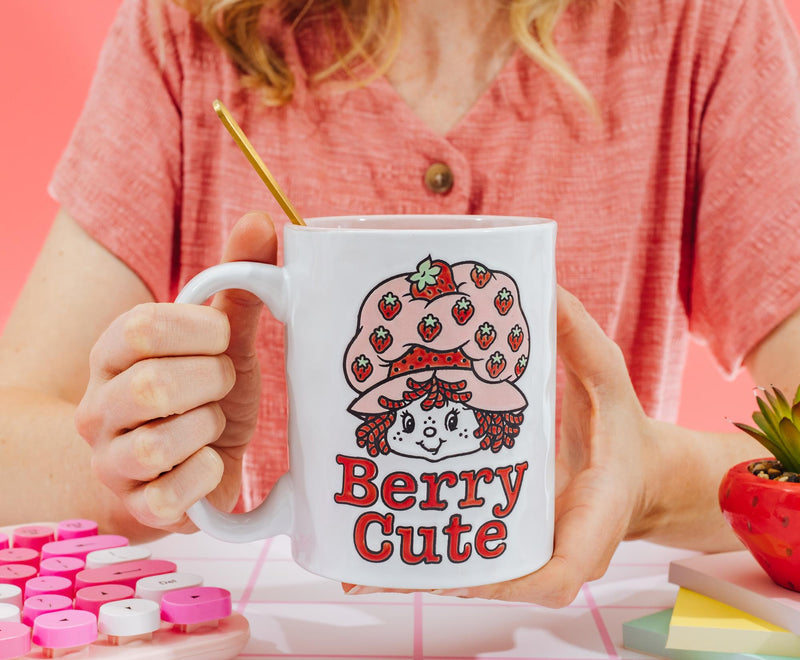 Strawberry Shortcake - "Berry Cute" Ceramic Pottery Mug | Holds 17 Ounces product image 6 of 8