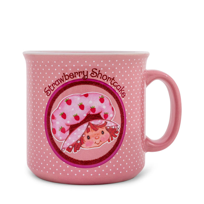 Strawberry Shortcake - Polka Dots Ceramic Camper Mug | Holds 20 Ounces