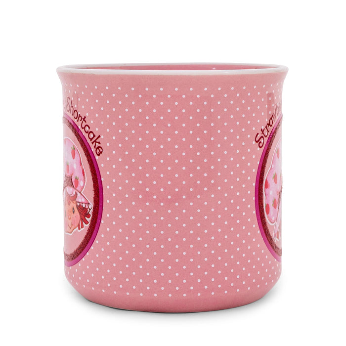 Strawberry Shortcake - Polka Dots Ceramic Camper Mug | Holds 20 Ounces