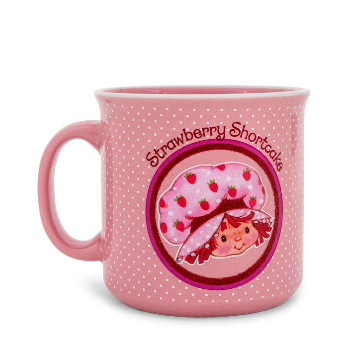 Strawberry Shortcake - Polka Dots Ceramic Camper Mug | Holds 20 Ounces