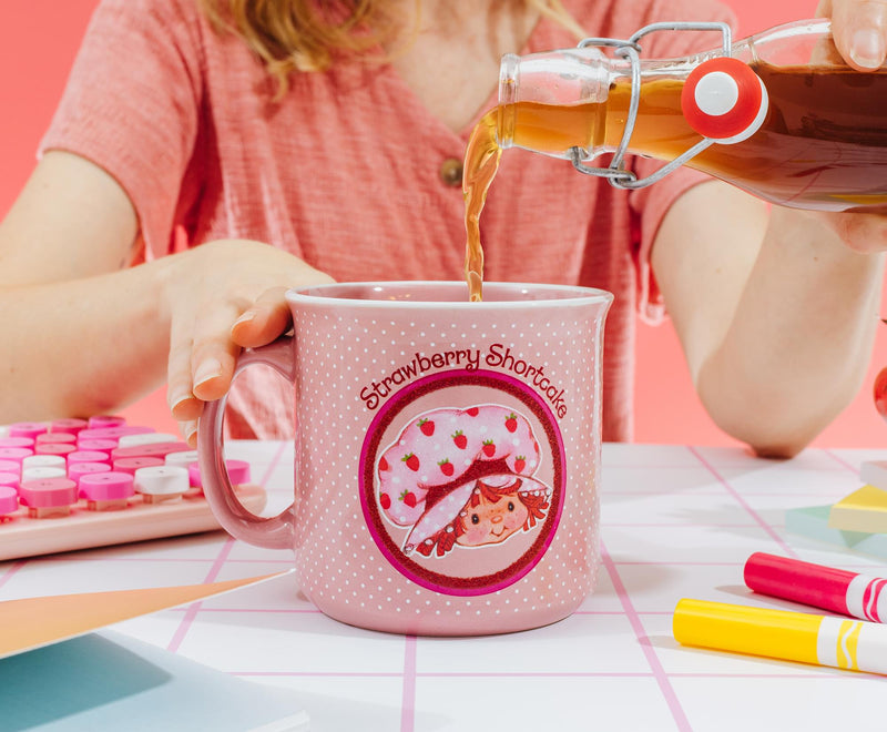 Strawberry Shortcake - Polka Dots Ceramic Camper Mug | Holds 20 Ounces product image 5 of 9