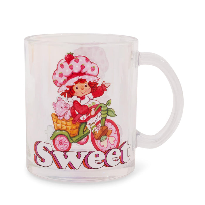 Strawberry Shortcake - "Sweet" Glass Mug | Holds 18 Ounces