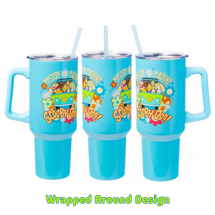 Scooby-Doo - Mystery Machine Stainless Steel Tumbler with Handle | Holds 40 Ounces