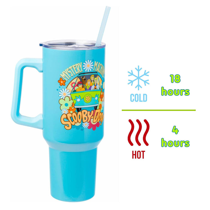 Scooby-Doo - Mystery Machine Stainless Steel Tumbler with Handle | Holds 40 Ounces