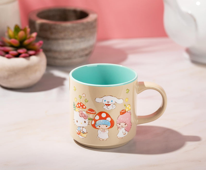 Sanrio Hello Kitty and Friends Mushroom Crew Single Stackable Ceramic Mug product image 3 of 8