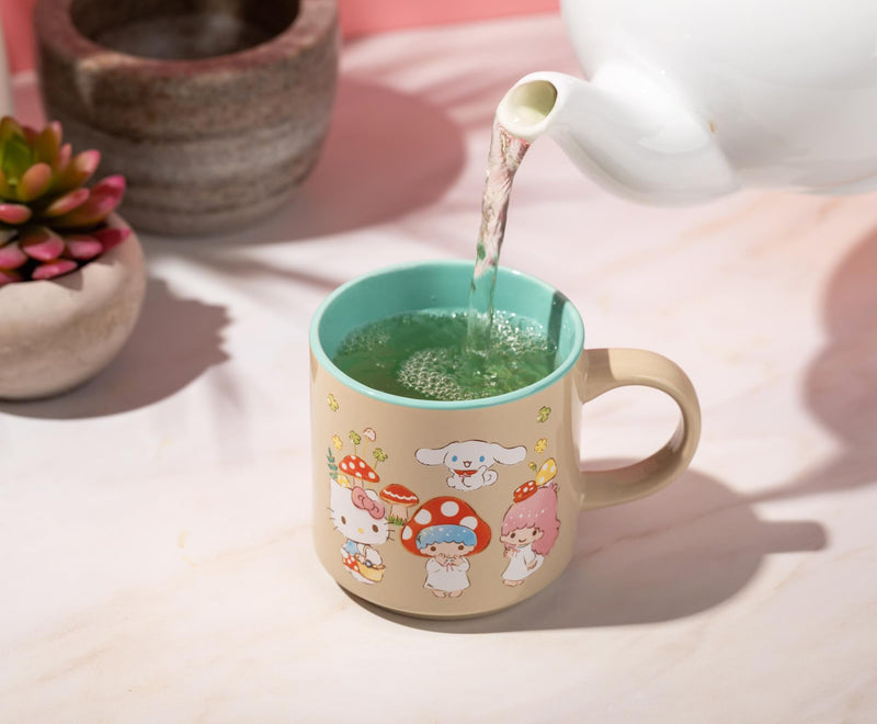 Sanrio Hello Kitty and Friends Mushroom Crew Single Stackable Ceramic Mug product image 4 of 8