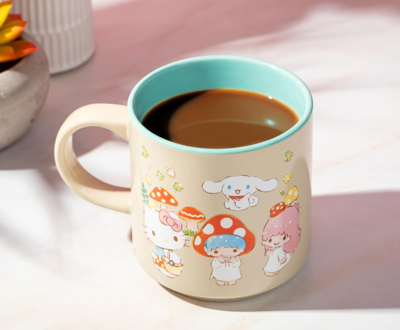 Sanrio Hello Kitty and Friends Mushroom Crew Single Stackable Ceramic Mug product image 7 of 8