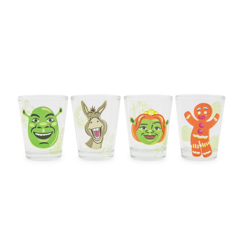 Shrek Characters 2-Ounce Mini Shot Glasses | Set of 4 product image 1 of 8