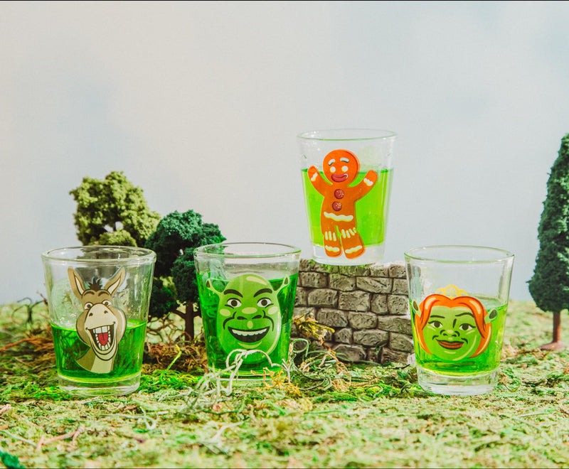 Shrek Characters 2-Ounce Mini Shot Glasses | Set of 4 product image 3 of 8