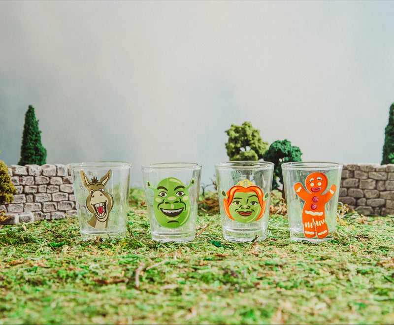 Shrek Characters 2-Ounce Mini Shot Glasses | Set of 4 product image 8 of 8