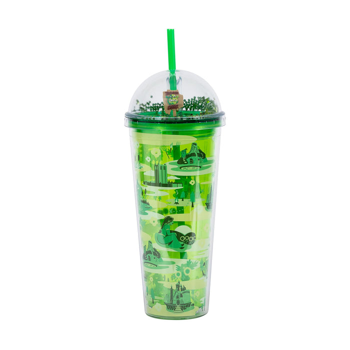 Shrek - Swamp Landmark Characters 24-Ounce Carnival Cup with Lid and Straw