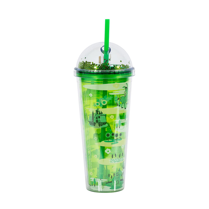Shrek - Swamp Landmark Characters 24-Ounce Carnival Cup with Lid and Straw