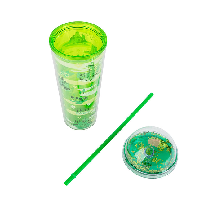 Shrek - Swamp Landmark Characters 24-Ounce Carnival Cup with Lid and Straw