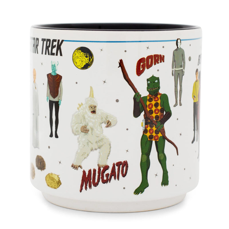 Star Trek Aliens, Villains, and Crew Stackable Ceramic Mug | Holds 13 Ounces product image 2 of 9