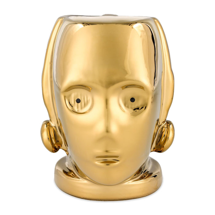 Star Wars - C-3P0 Electroplated Sculpted Ceramic Mug | Holds 20 Ounces