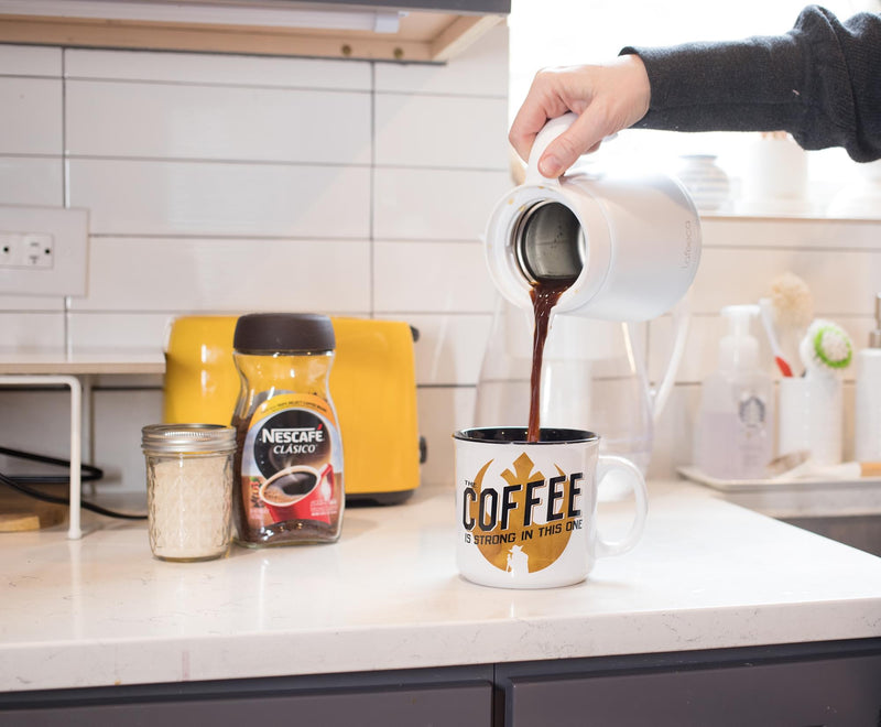 Star Wars - "Coffee Is Strong in This One" Ceramic Camper Mug | Holds 20 Ounces product image 4 of 6