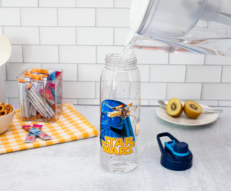 Star Wars Darth Vader Water Bottle With Screw-Top Lid | Holds 28 Ounces product image 6 of 9