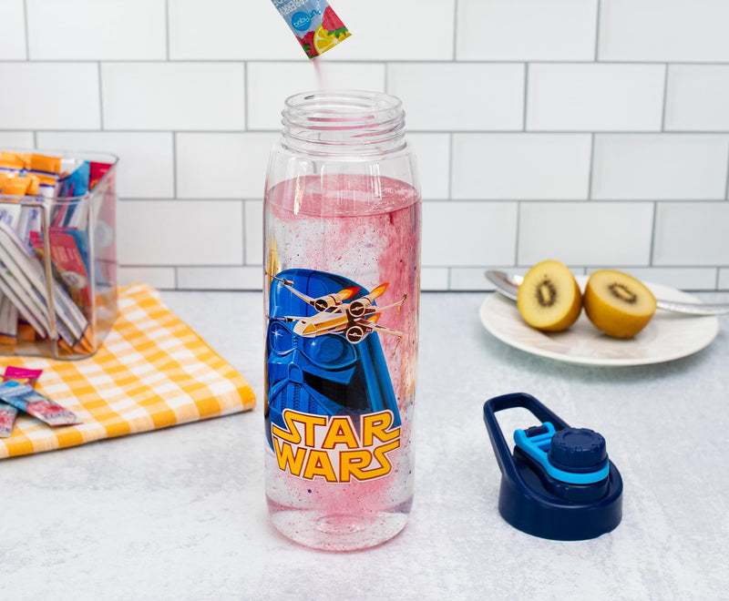 Star Wars Darth Vader Water Bottle With Screw-Top Lid | Holds 28 Ounces product image 7 of 9